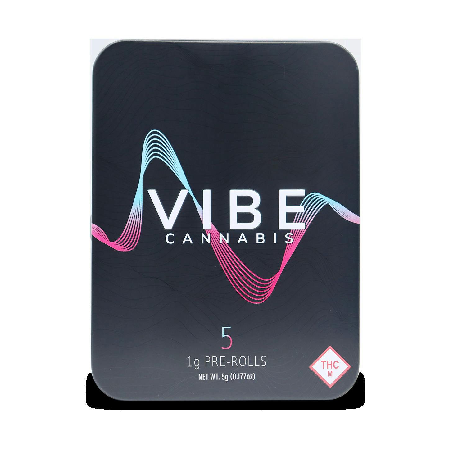 Vibe | 5pk 1g Pre-Roll | Green Apple