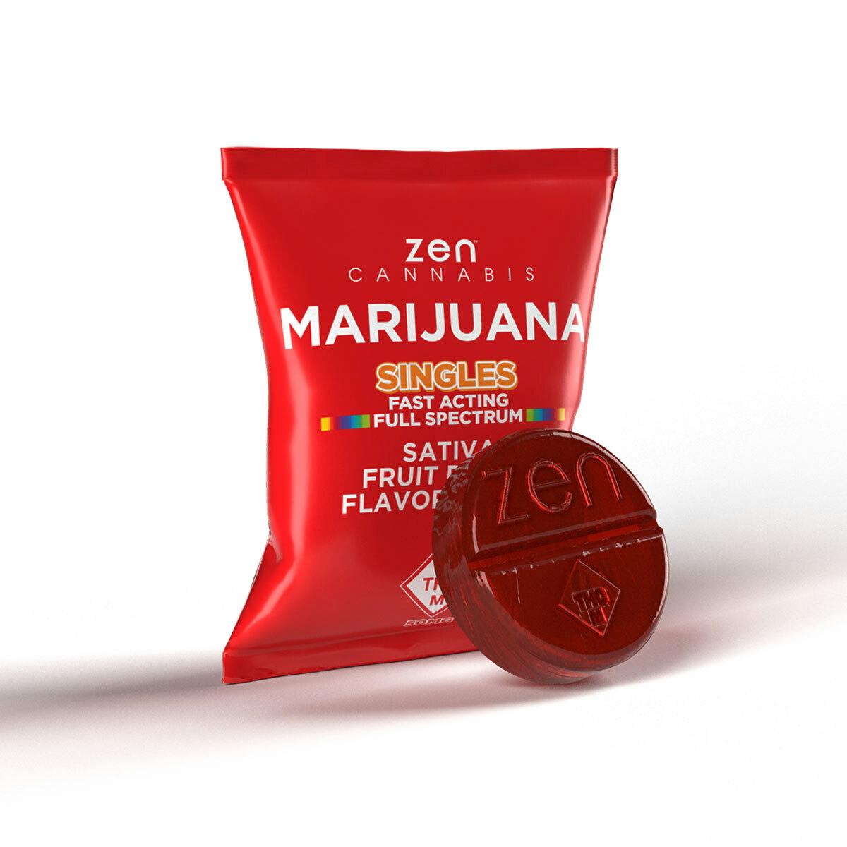 Zen | Gummy | Sativa Fruit Punch 50mg at Flora Farms Sikeston Dispensary