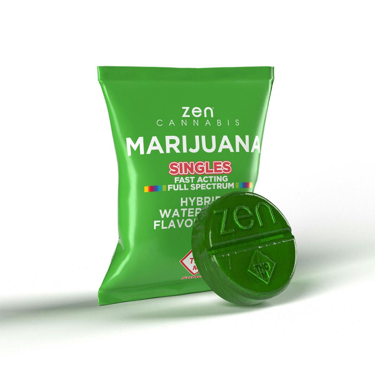 Zen | Gummy | Hybrid Watermelon 50mg at Flora Farms Sikeston Dispensary