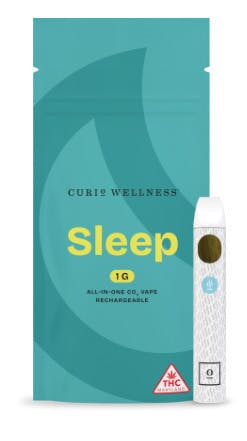Curio Wellness | All-in-One Vape | Sleep Slumberberry 1g