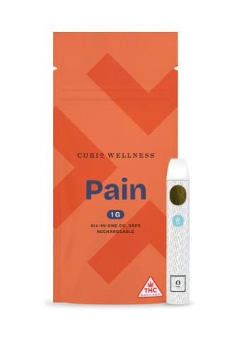 Curio Wellness | All-in-One Vape | Pain Soothing Lemon Lime 1g