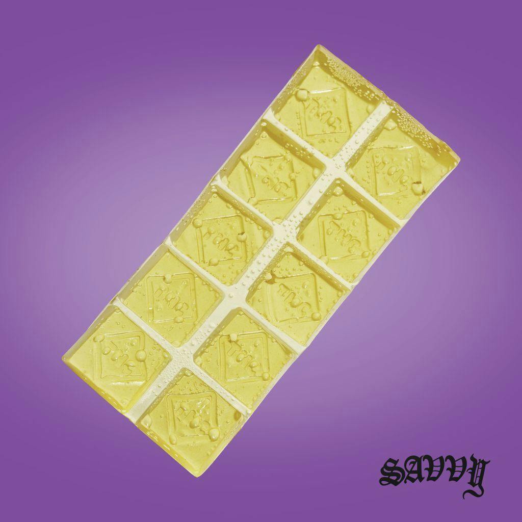 Savvy Extra Berry Drip RSO Soft Chew 100mg Piece at MÜV Cannabis Dispensary