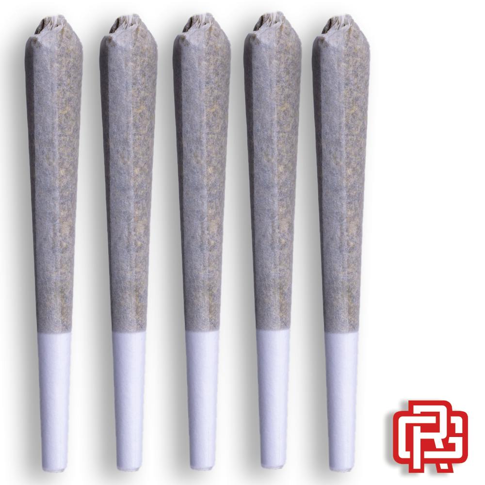 Orange Apricot MAC x Tropic Raceway Pre-Rolls: 0.75g 5pk (Wax-Infused) - Entourage