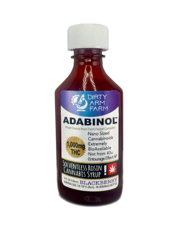 Blackberry "Adabinol" Nano Syrup: Dirty Arm Farm