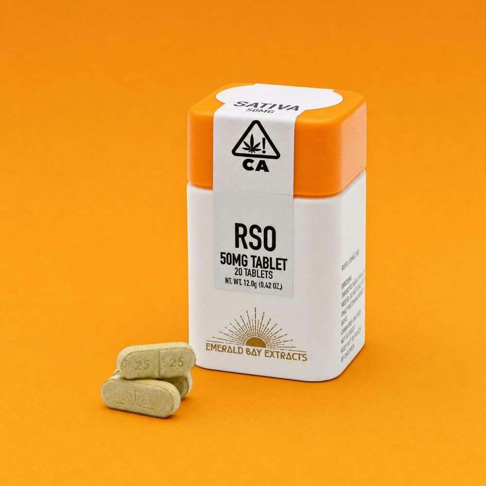 Cereal Milk (1000mg) [20pk]: Emerald Bay Extracts - RSO Tablets
