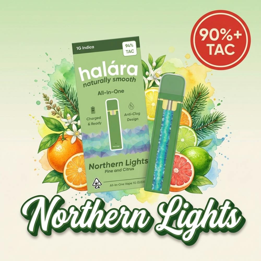 Northern Lights [1000mg] | Halara - High THC All-In-One