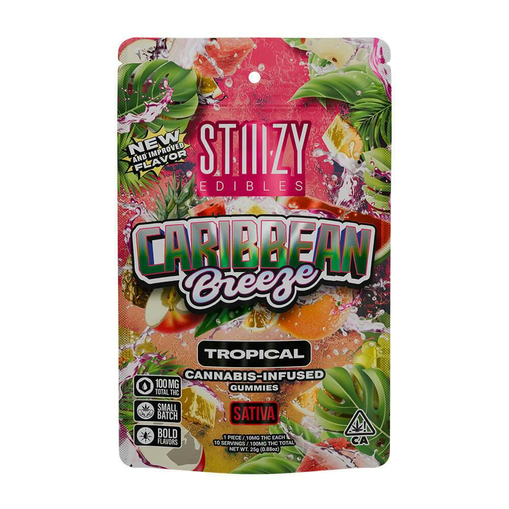 Caribbean Breeze [10pk] (100mg) | STIIIZY - Gummies