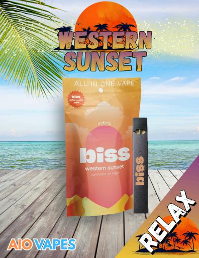 Biss Western Sunset Disposable 1g