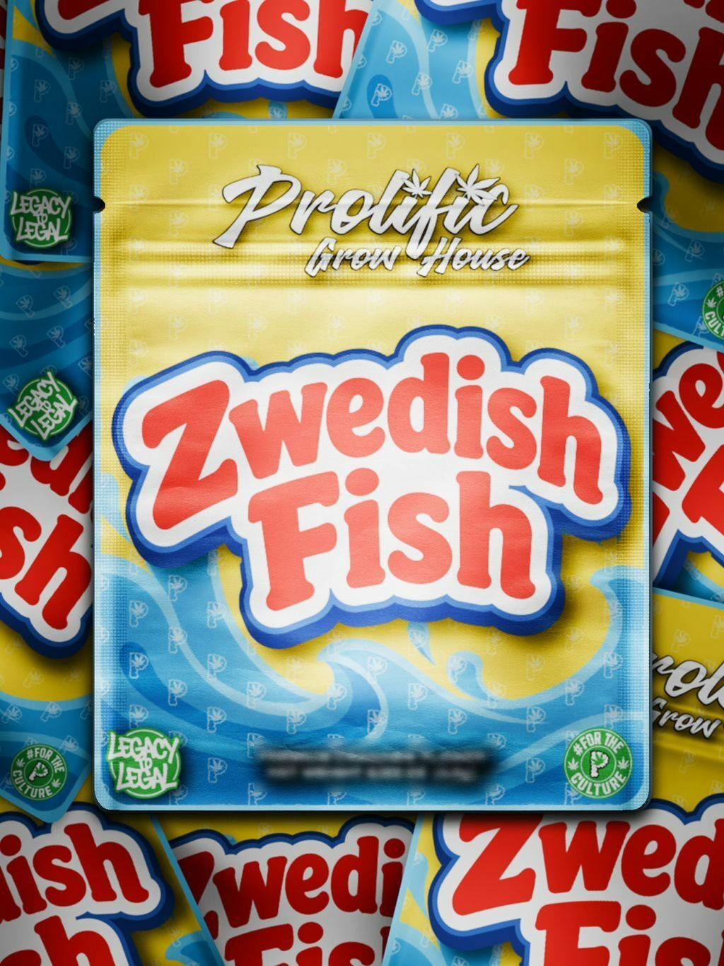 Prolific Growhouse Zwedish Fish Whole Buds 3.5g