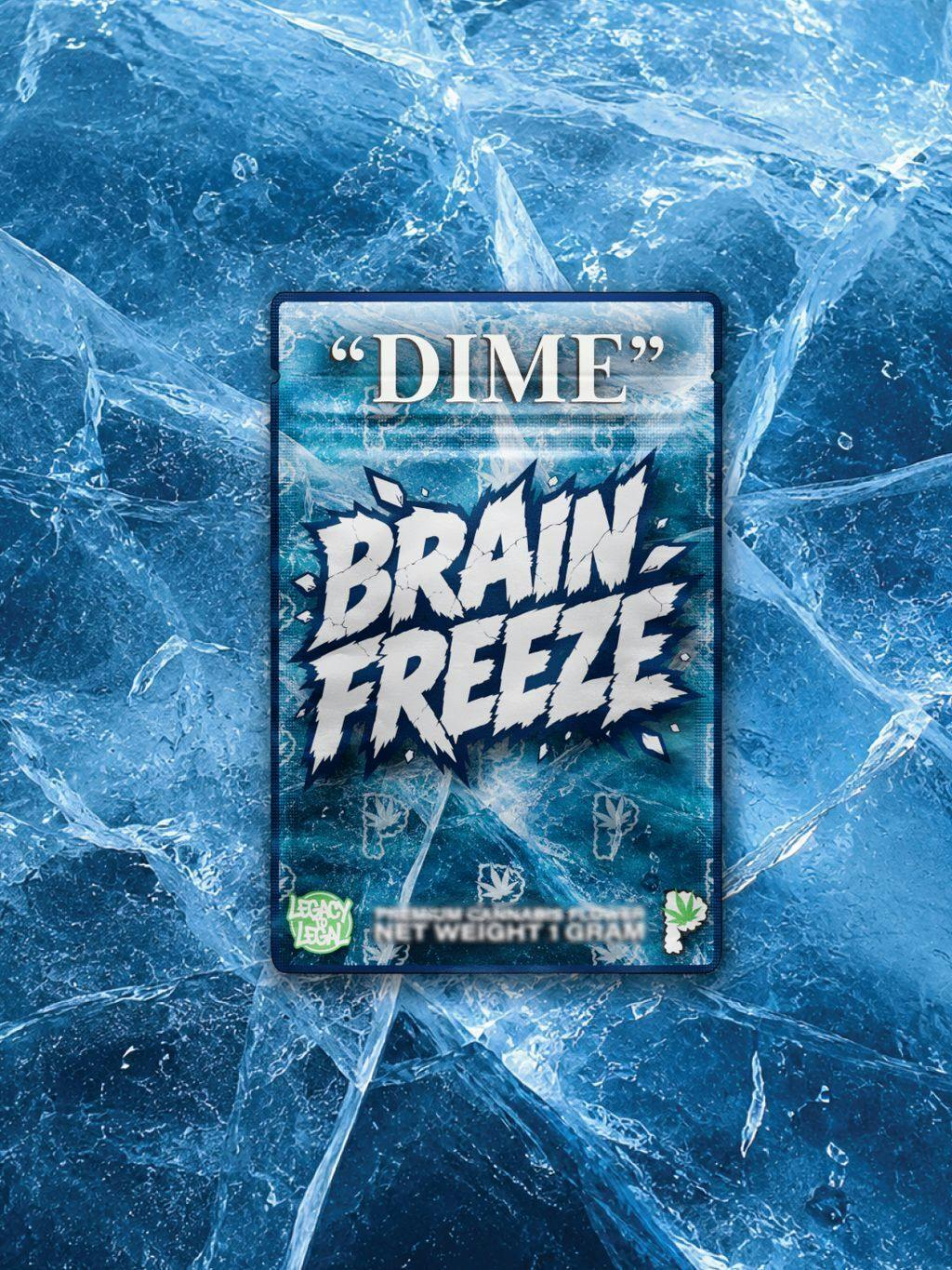 Prolific Growhouse Brain Freeze Dime Bag 1g at BluLight Cannabis Dispensary - Gloucester City