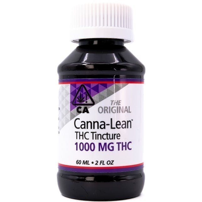 Canna-Lean - Grape Canna-lean 1000mg 60ml Tincture - 60ml