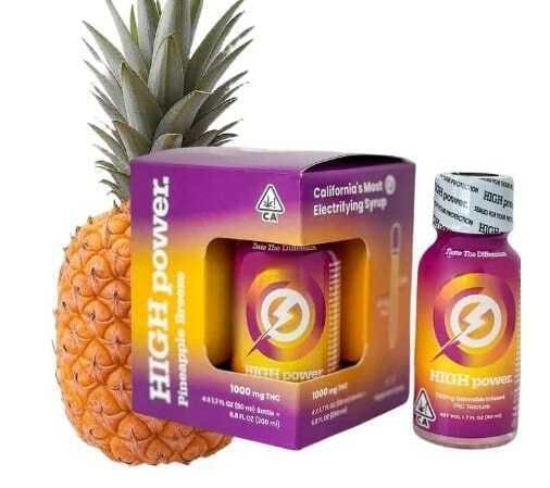 HIGH Power - Pineapple Breeze 250mg Syrup 4pk - Syrup