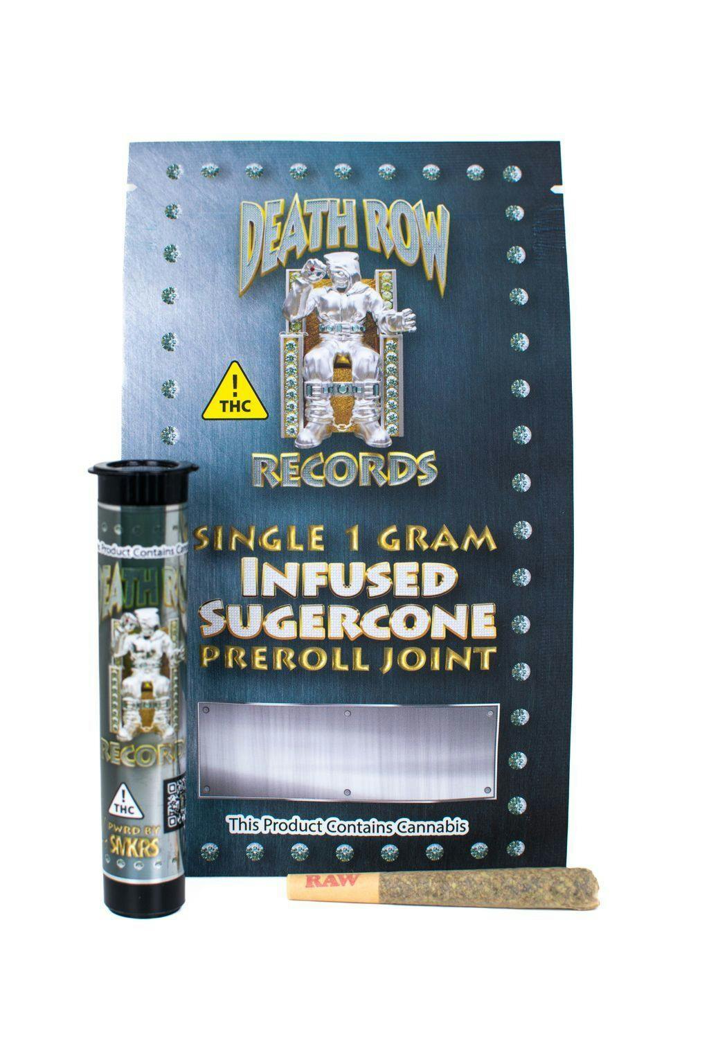 Death Row Records Sherbet Sudz Live Resin Sugar Infused Pre-Roll 1g