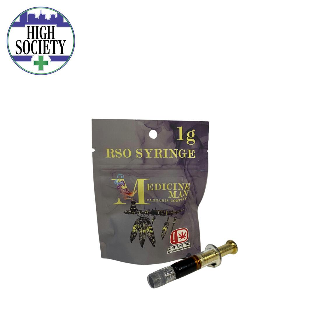 Medicine Man RSO Syringe at High Society Dispensary