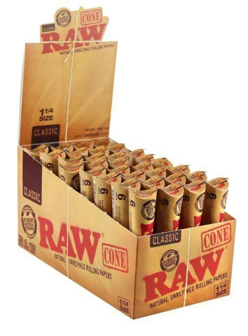 Cones | Raw 1.25 Pre-Rolled Cones 6pk
