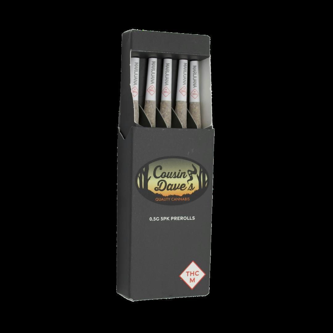 Pre-Rolls Pack 0.5g ea | Cousin Dave's Wedding Pie 5pk