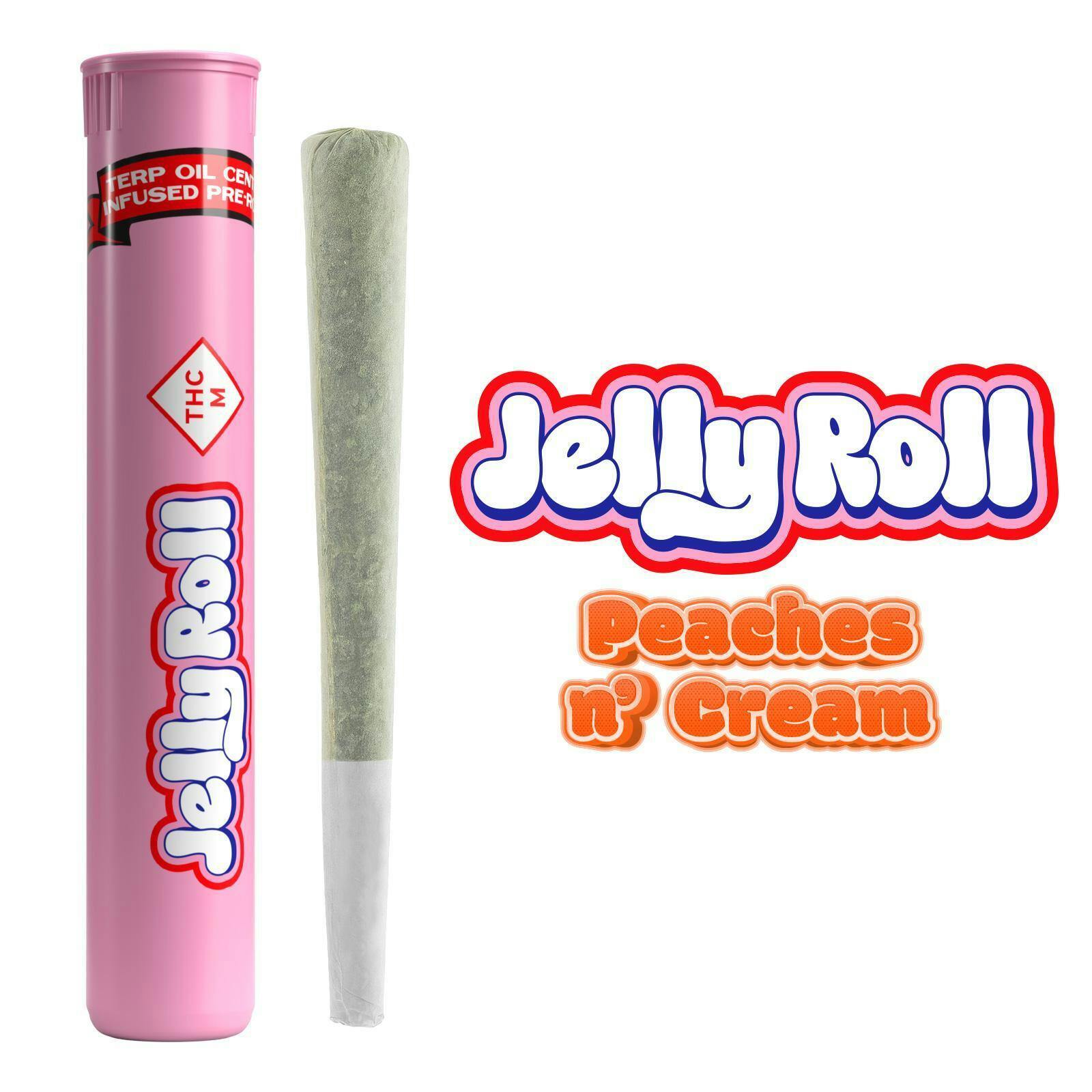Infused Pre-Roll 1.1g | Jelly Roll Peaches 'n Cream