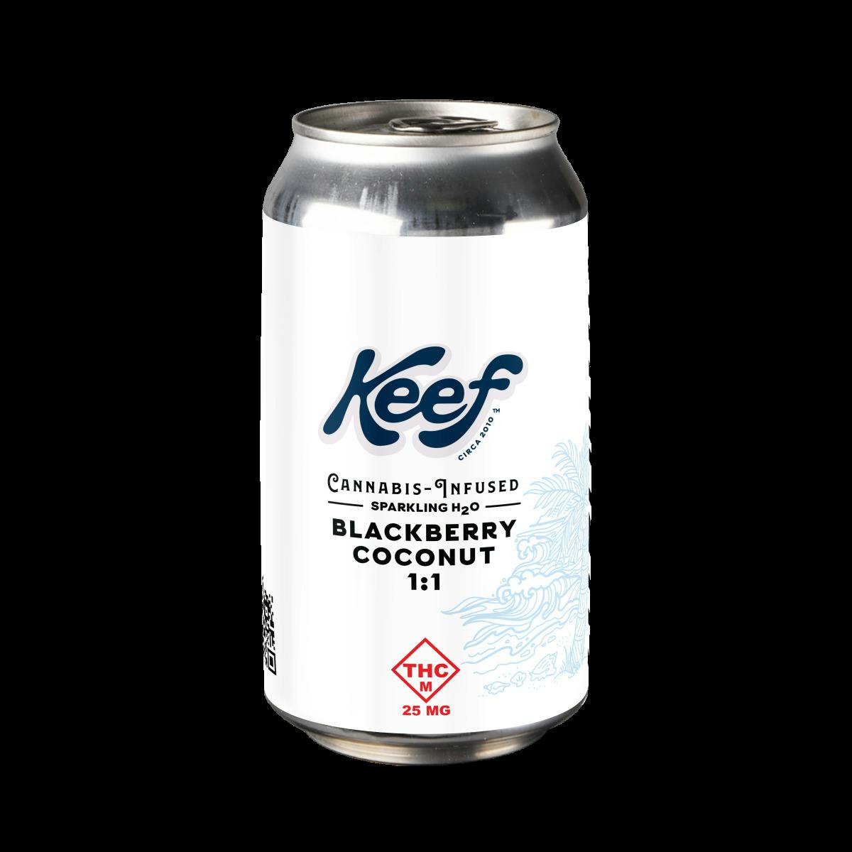 Sparkling Water 12oz | Blackberry Coconut 1:1