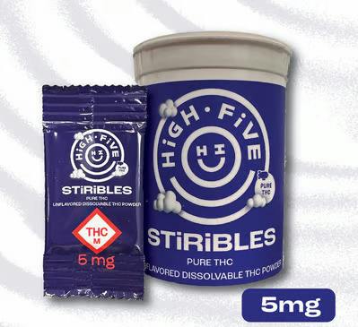Dissolvable THC Powder 20pk | High Five Stiribles