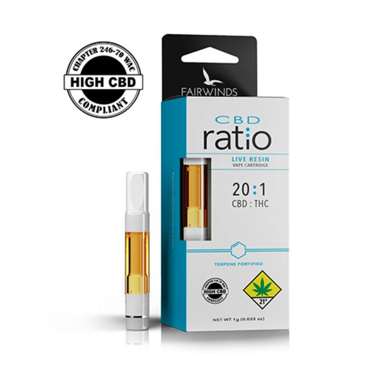 FWM:: Ratio 20:1 CBD/THC Vape 1g