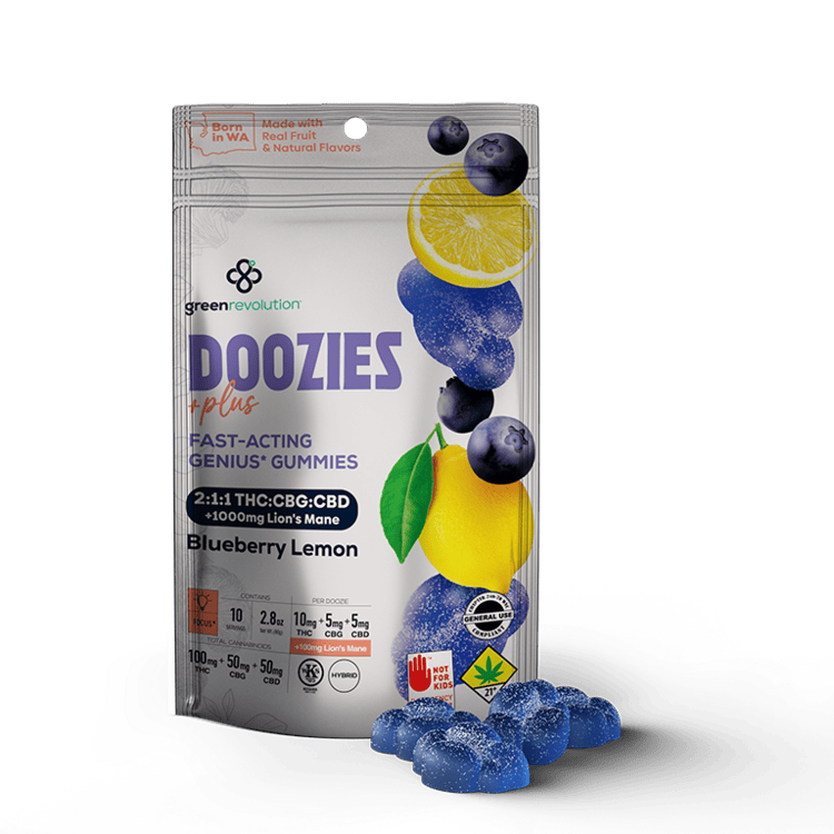 GREV:: Blueberry Lemon Doozies + Lion's Mane 2:1:1 | 10pk