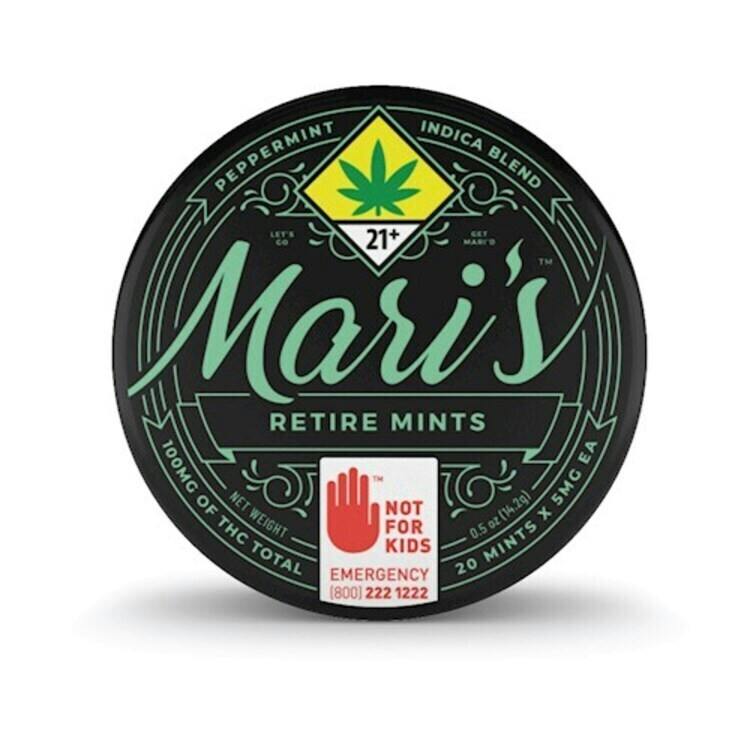 NWCS:: Mari's Retire Peppermints - Indica | 20pk