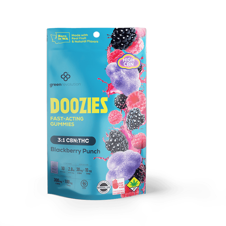 GREV:: Doozies - Blackberry Punch 3:1 CBN:THC | 10pk