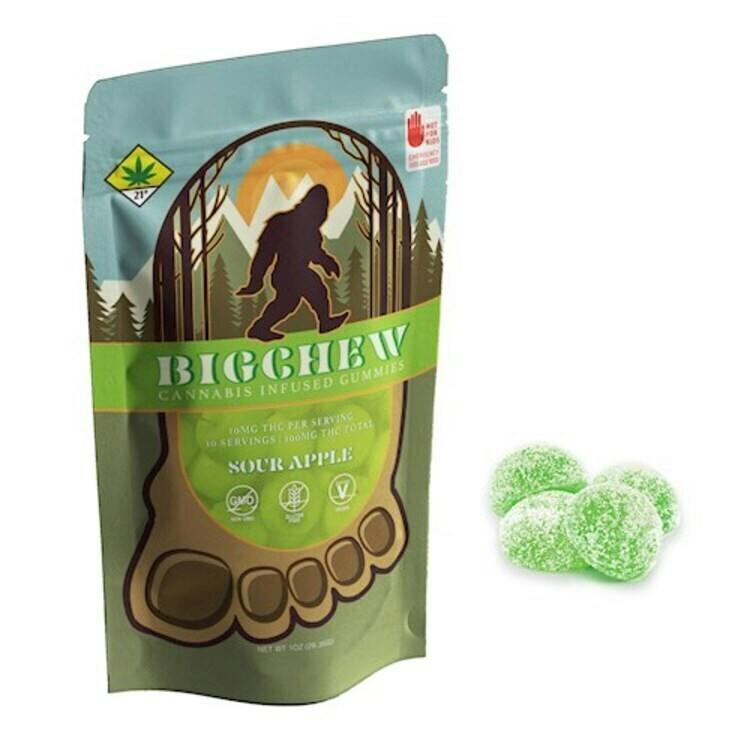 CAC:: Green Apple Hash Rosin Gummies | 10 Pack
