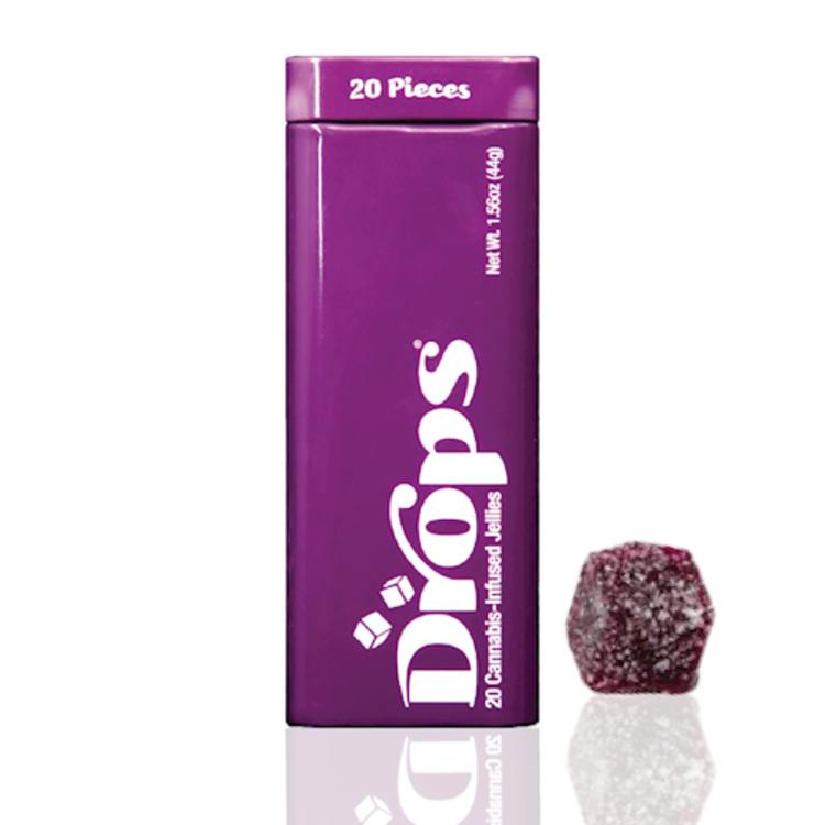 DRP:: Blackberry 2:1 CBD:THC Solventless Live Rosin Gummies | 20pk