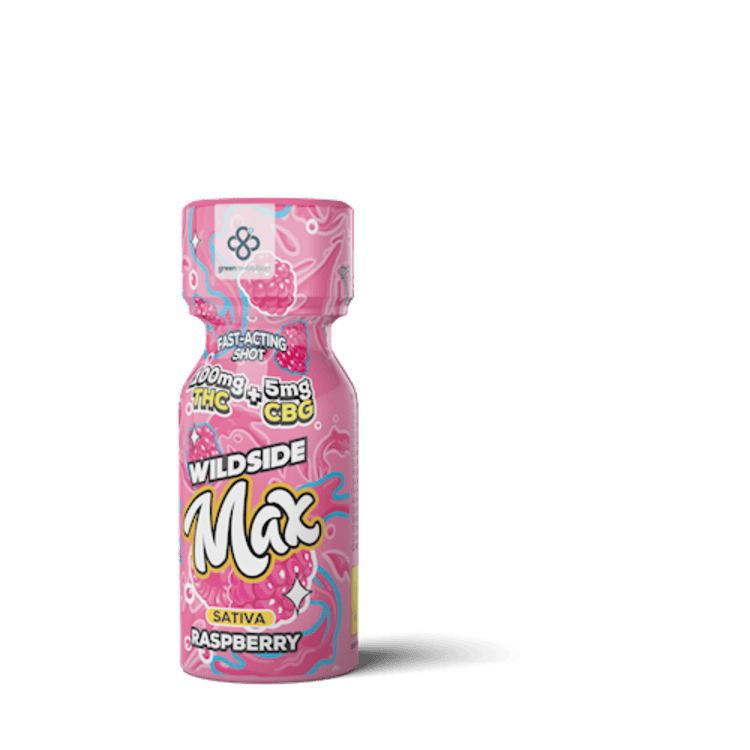 GREV:: Wildside - 20:1 THC:CBG Max Raspberry Sativa Shot | 2 oz