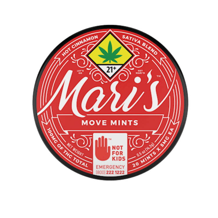 NWCS:: Mari's Move Hot Cinnamon Mints - Sativa | 20pk