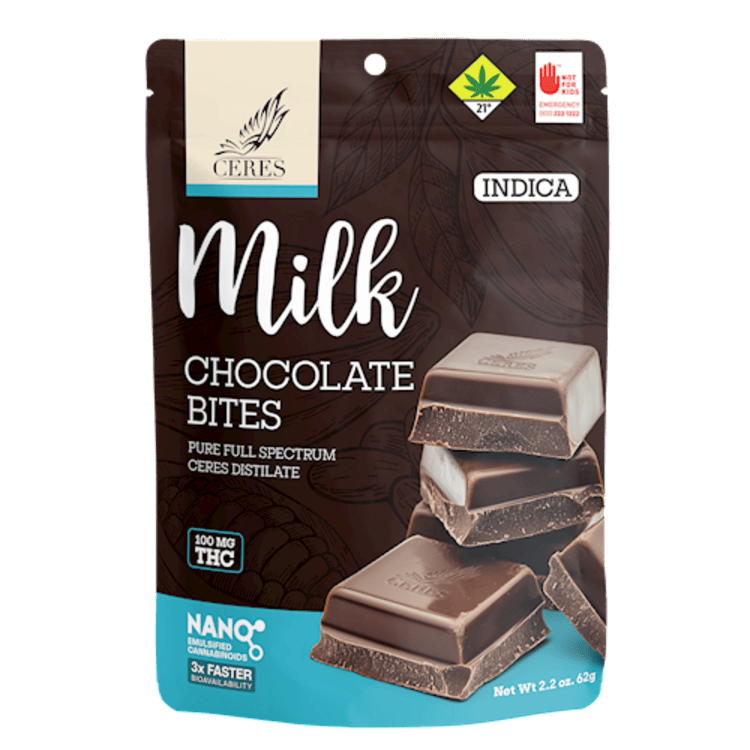 CER:: Milk Chocolate Bites Indica | 10pk