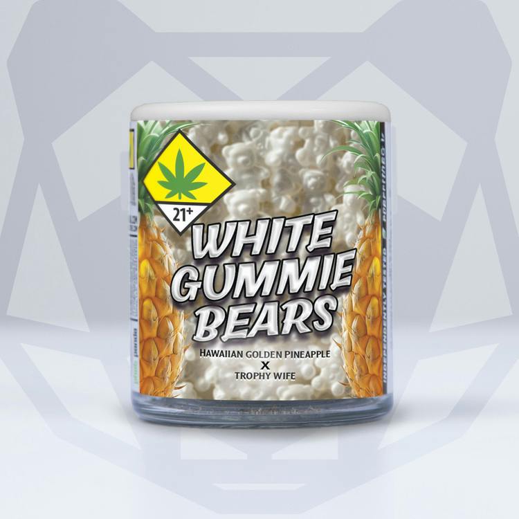 White Gummie Bears