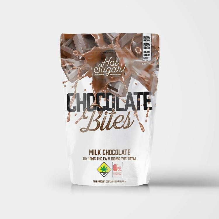 HSG:: Live Resin Milk Chocolate - Sativa | 10 Pack