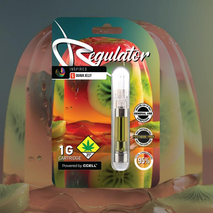 REG:: Guava Jelly Flavored Distillate Vape 1g