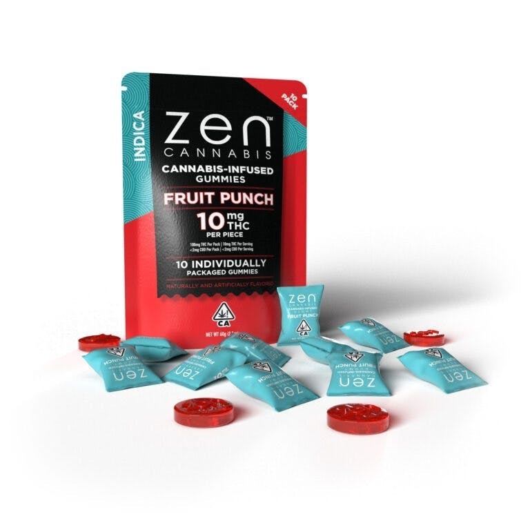 Zen - Fruit Punch Indica 100mg