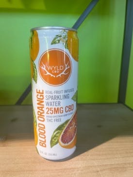 Blood Orange Cbd Sparkling Water