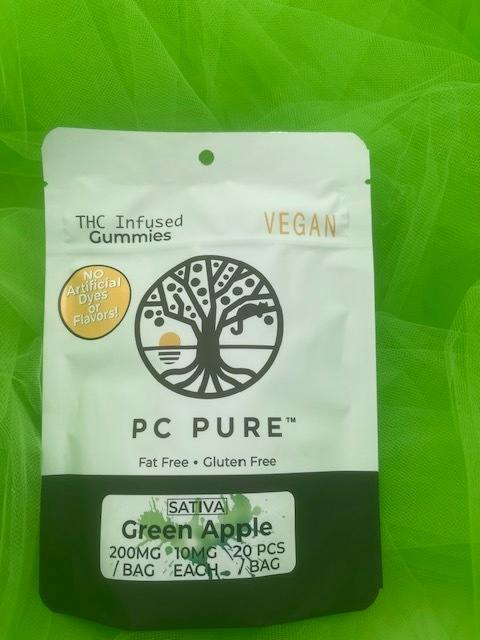 GUMMY - GREEN APPLE - 20x10 - PC PURE