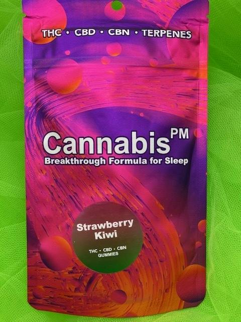 Cannabis PM - Gummies - Strawberry Kiwi - 50mg