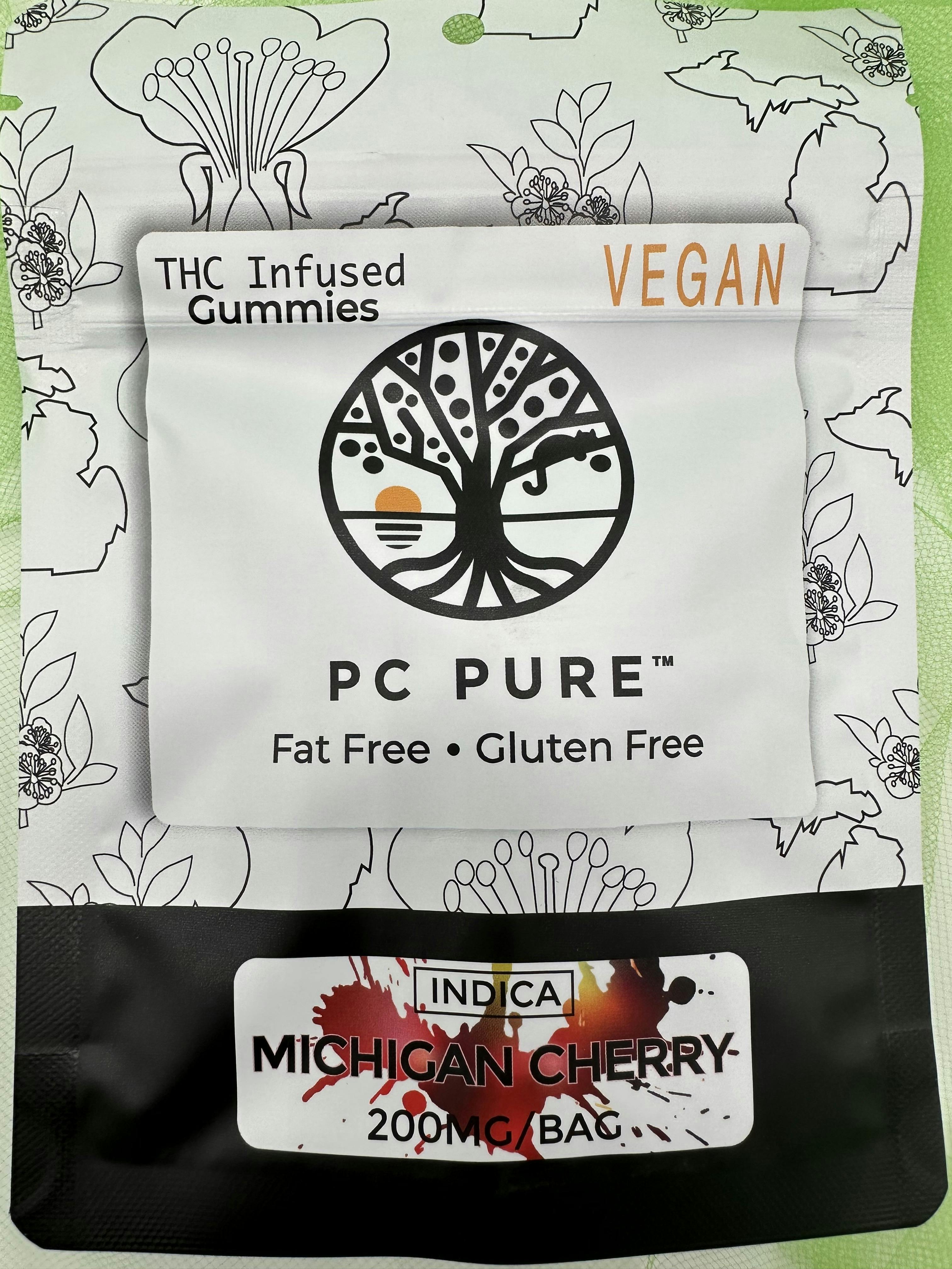 GUMMY - MICHIGAN CHERRY - 20MG/PC- PC PURE