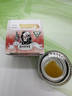 Anarchy - Banana Daddy Packaged Concentrate - Budder 1g