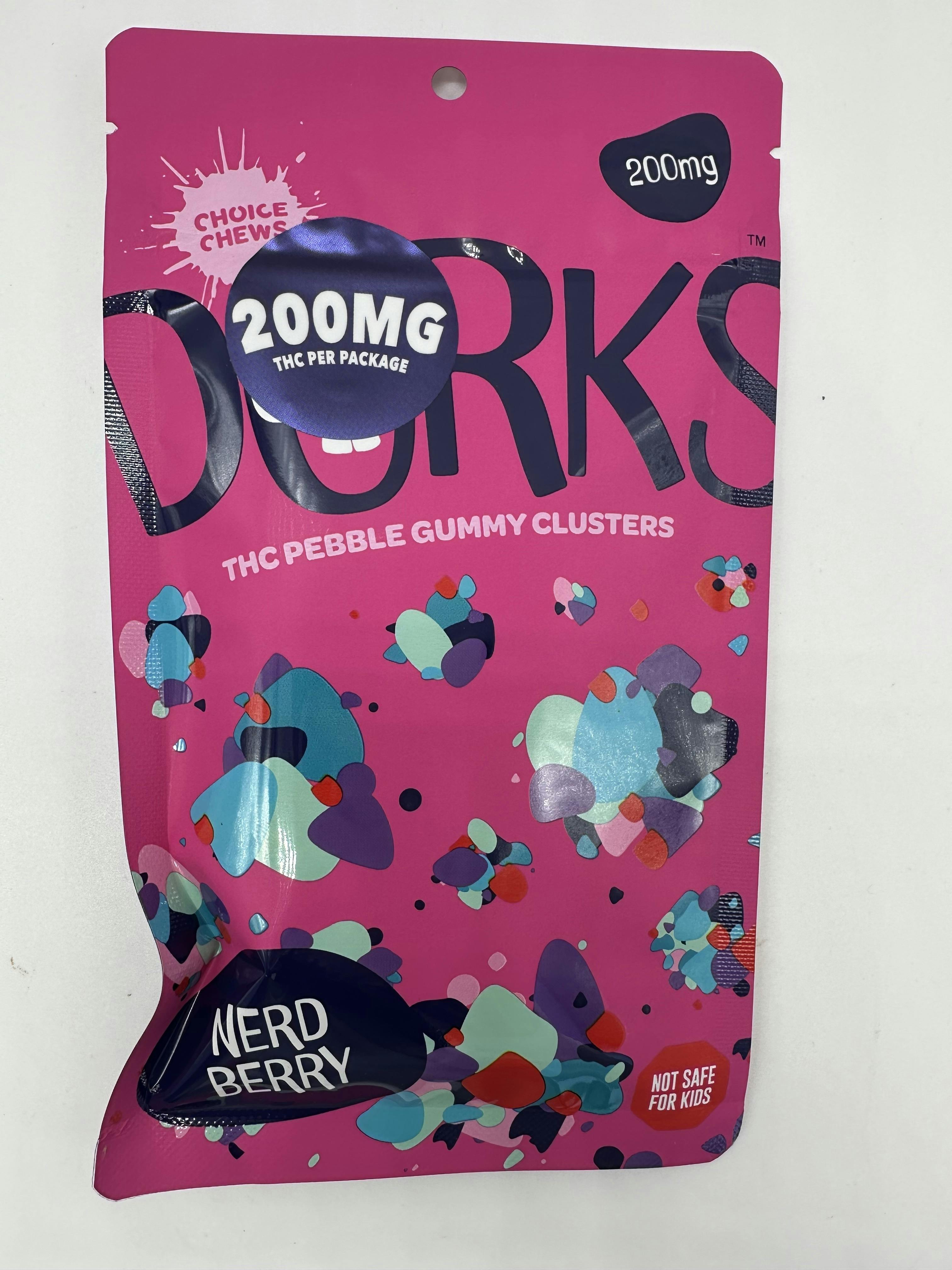 Choice - 200mg Dorks - Nerd Berry (Sativa)