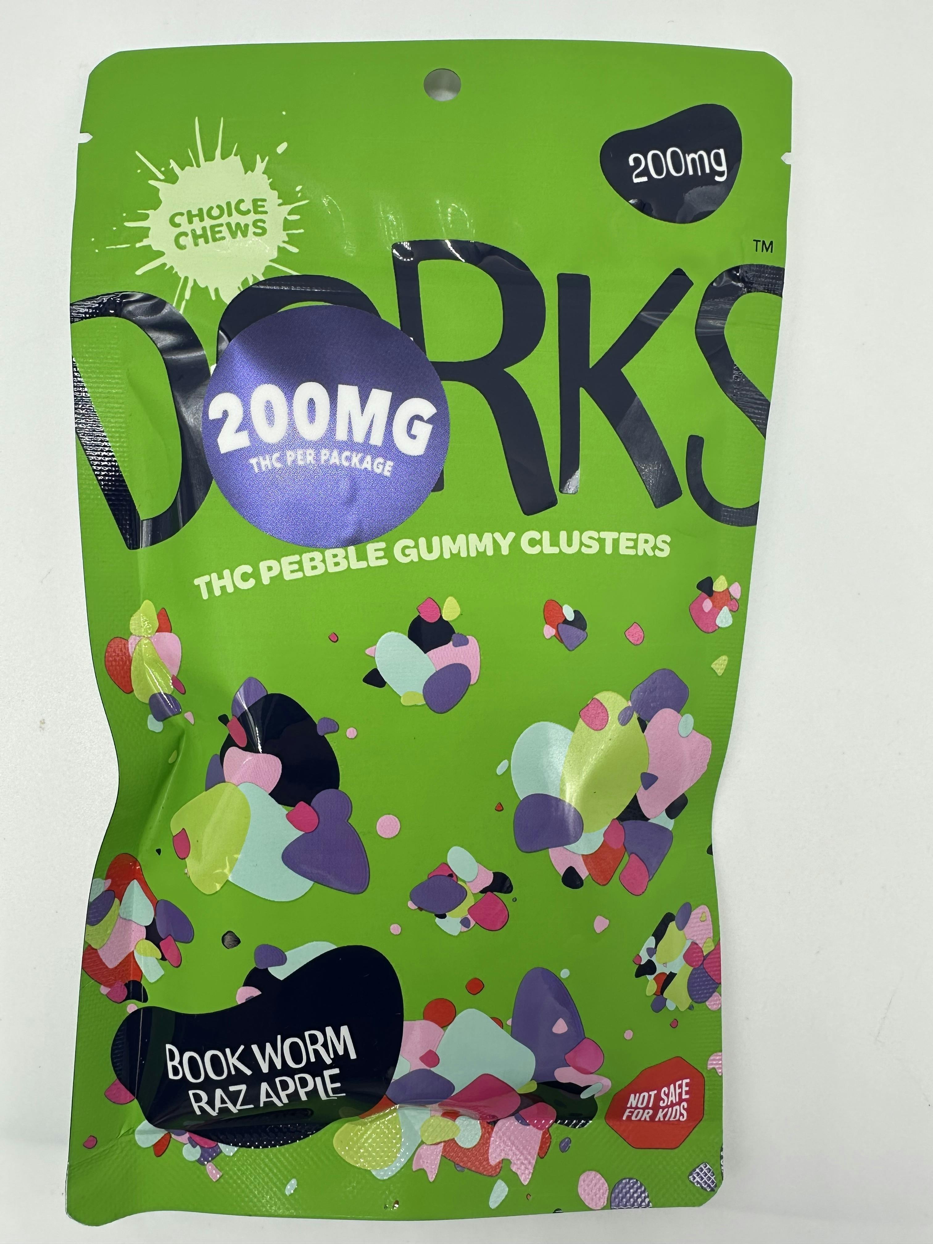 Choice - 200mg Dorks - Book Worm Raz Apple (Hybrid)