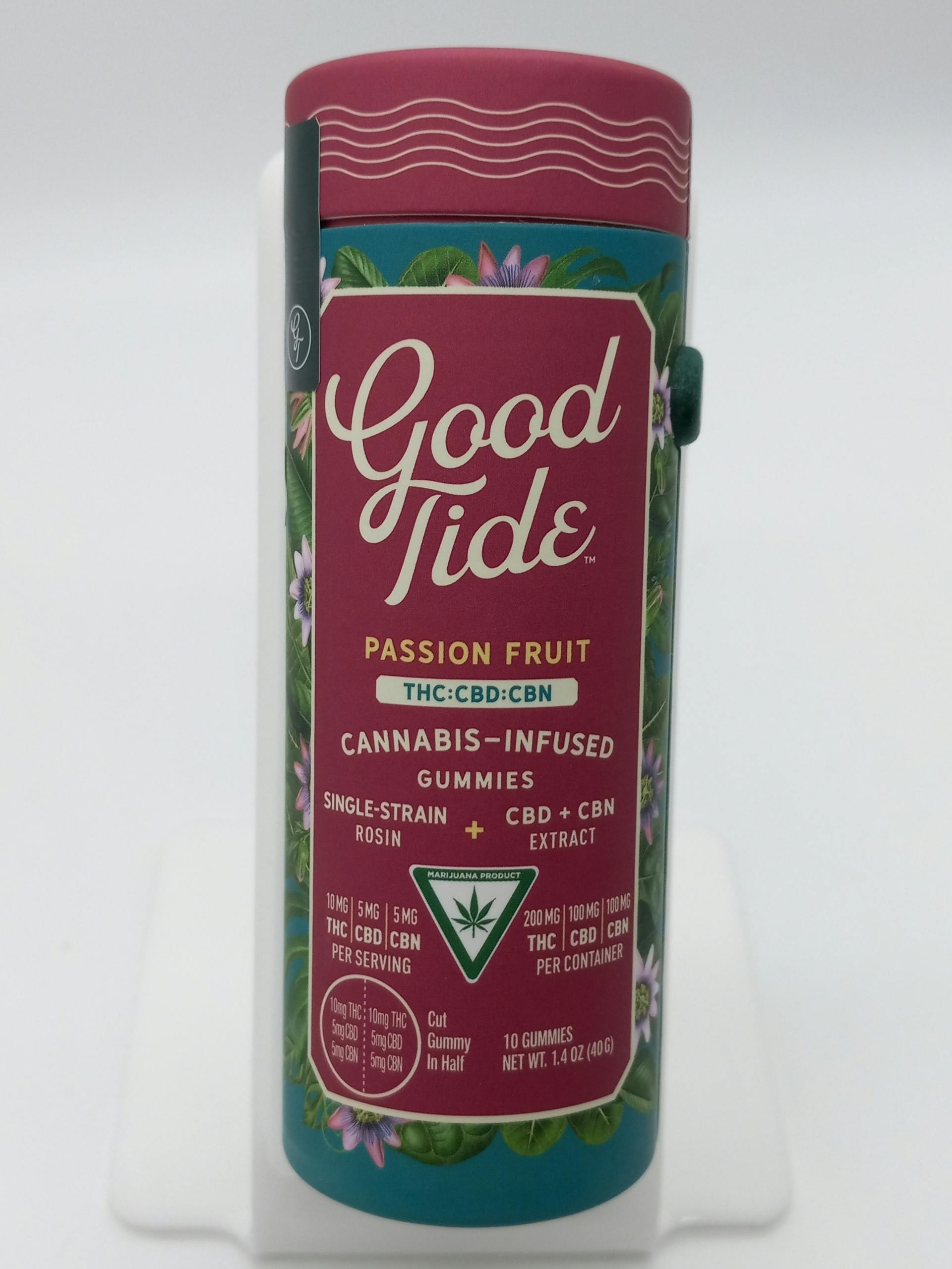 GT Passion Fruit 200mg THC : 100mg CBD : 100mg CBN