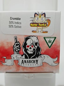 Anarchy - Meow Runtz Packaged Concentrate - Crumble 1g