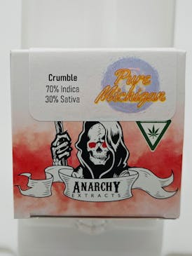 Anarchy - Pure Michigan Packaged Concentrate - Crumble 1g