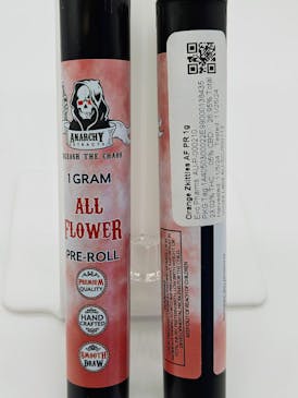 Anarchy - Orange Zkittles AF Pre-Roll 1g