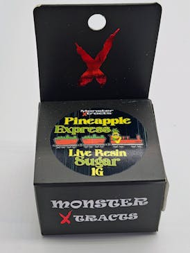 Live Resin - Pineapple Express - Sugar - 1g - Monster X