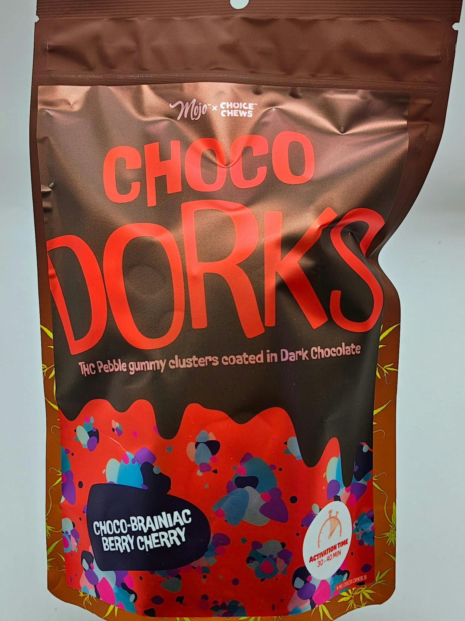 Mojo - 200mg Choco-Dorks - Choco-Brainiac Berry Cherry (Indica)