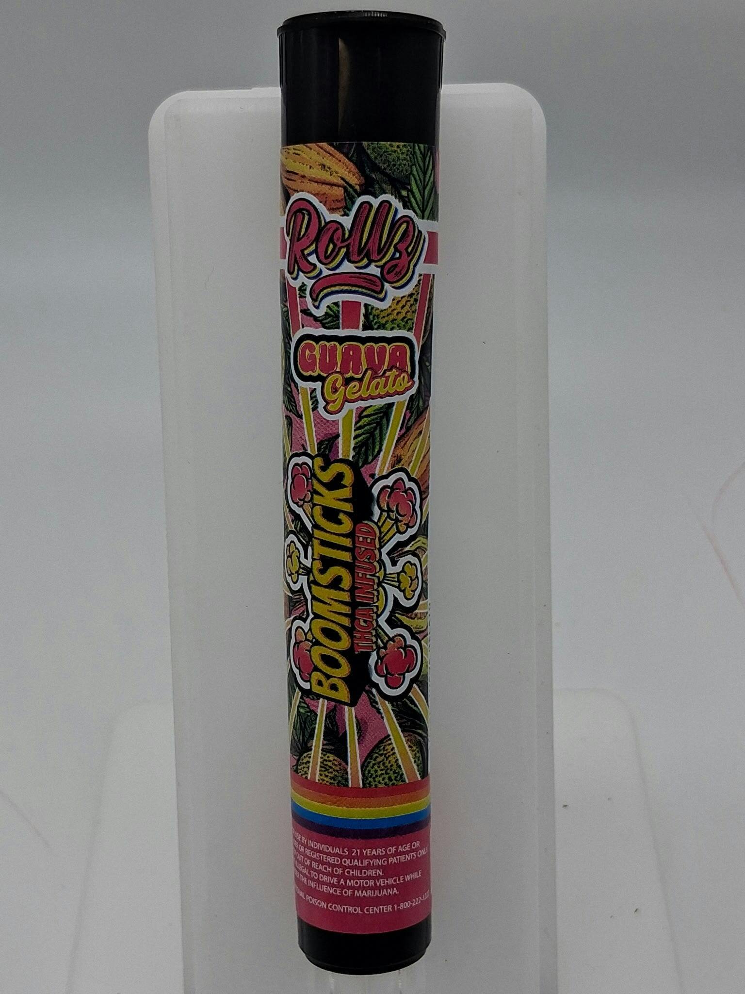 Guava Gelato - Boomsticks 1g Pre-Rolls